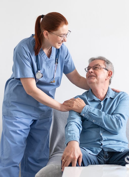 Health coaching session